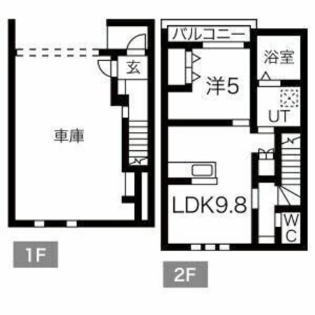 いえガレージの物件間取画像